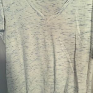 Blue and white Specked shirt